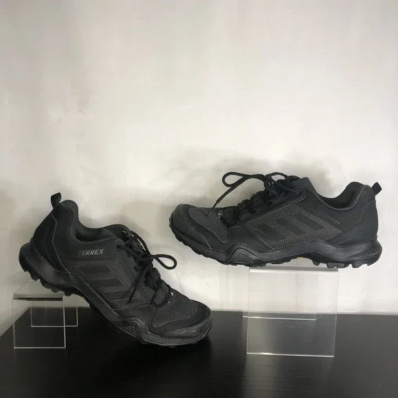 Adidas Terrex AX3 Hiking Trail Shoes Men s Size 10.5 Black BC0524 MSRP 90